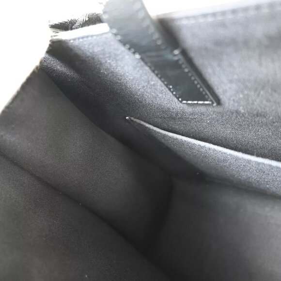 GIVENCHY G Logo 2Way Shoulder Hand Tote Bag Canvas Leather Black Italy 97FA497 - Picture 13 of 15